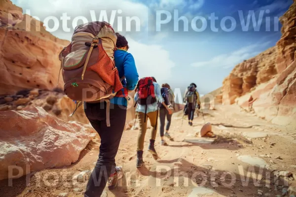 טיול קבוצתי במדבר עוצר הנשימה, ממדינת ישראל. ענן, מזוודות ותיקים, מִכְנָסַיִים קְצָרִים