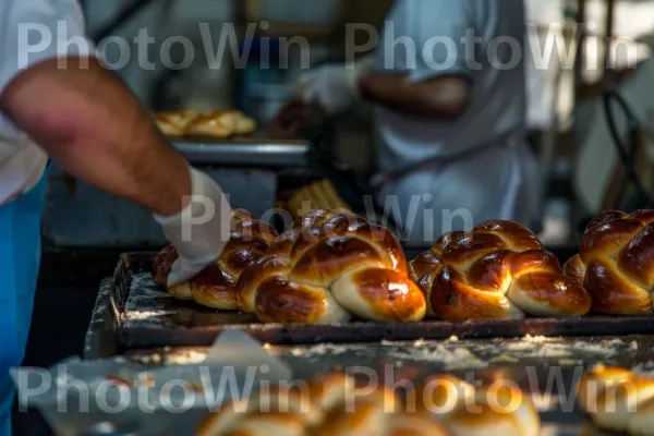 אופים מסורתיים מכינים לחם חלה טרי לשבת, ממדינת ישראל. לחם מתוק, מַרכִּיב, מתכון