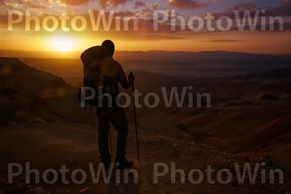 טיול זריחה במדבר הנגב, ממדינת ישראל. ענן, שָׁמַיִם, אנשים בטבע