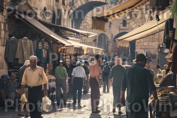 תמונה מקסימה של ישראל משנות ה-50 מציגה דרך חיים פשוטה יותר. בִּניָן, טיול, שׁוּק