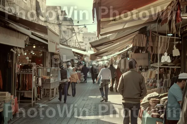 רחוב שוק רטרו בירושלים, שנות ה-70. קניות, קמעונאות, שׁוּק