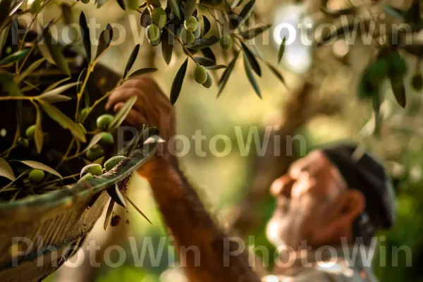 מסיק זיתים בכפר גלילי כפרי, ממדינת ישראל. צמח, אורגניזם, צמח יבשתי