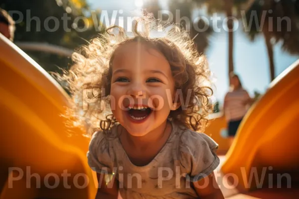 ילדים צוחקים בגן שעשועים תל אביבי סואן ממדינת ישראל. חיוך, צילום פלאש, מחווה