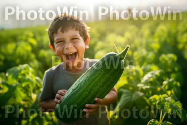 ילד צעיר לועס מלפפון פריך שגדל בישראל. צמח יבשתי, שָׁמַיִם, מזונות טבעיים