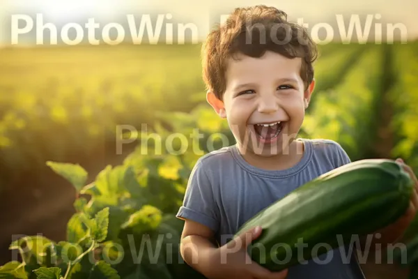 ילד צעיר לועס מלפפון פריך שגדל בישראל. הבעת פנים, עַיִן, אנשים בטבע