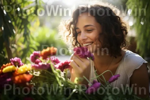 ארוחה ישראלית בריאה ממנה נהנית אישה מרוצה. עָלֵי כּוֹתֶרֶת, שַׂמֵחַ, צילום פלאש