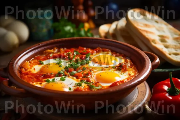 שקשוקה מרוקאית מסורתית, מנת בראנץ\' ישראלית אהובה. מתכון, עגבניות בוש, נזיד