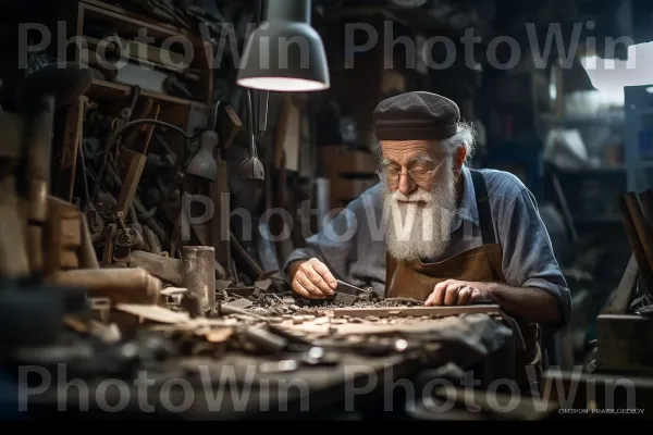 עבודה קפדנית של עובד מתכת ישראלי בעיצוב עיצובים מורכבים. בישול, שיער פנים, הַנדָסָה