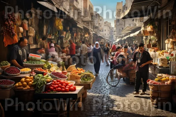 צלם מוכשר לוכד את התוסס של חיי הרחוב הישראליים. תַצלוּם, מוכר, מזונות טבעיים