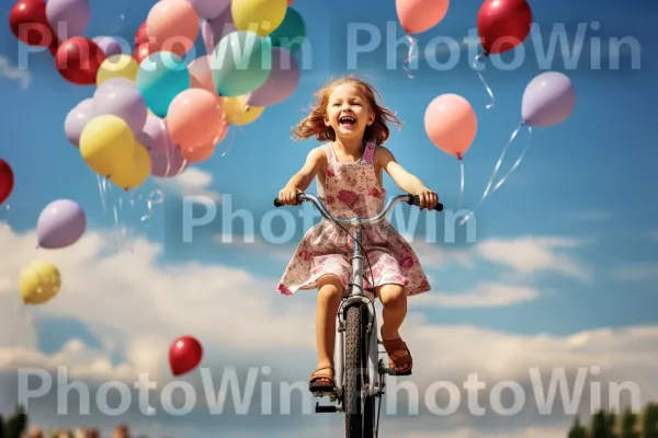 לכידת התמימות של רכיבת אופניים ראשונה של ילדים. גַלגַל, שְׁעוֹת הַיוֹם, אנשים בטבע