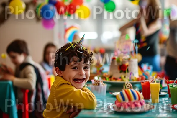 נוטף אושר במסיבת הפתעה שתשאיר זיכרונות מתמשכים. תַצלוּם, חיוך, שַׂמֵחַ