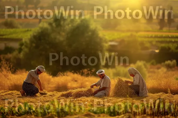 חקלאים קוטפים תוצרת טרייה, מכבדים את האדמה והמסורת ממדינת ישראל. צמח, אזור אקולוגי, אנשים בטבע