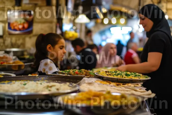 חומוסייה שוקקת מטפחת תחושת קהילה וארוחות משותפות, ממדינת ישראל. מזון, מתכון, שׁוּק