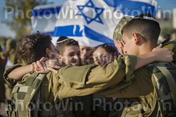 חיילים צעירים מתחברים במהלך שירותם הצבאי, מטפחים זהות לאומית חזקה, ממדינת ישראל. הסוואה צבאית, נֶחָתִים, איש צבא