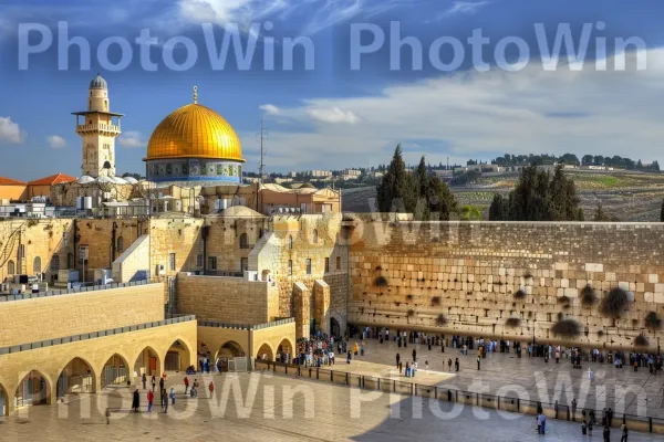 אתרים קדושים של ירושלים, ישראל, שילוב של היסטוריה ודת עשירה. בִּניָן, ארכיטקטורה, עִיר