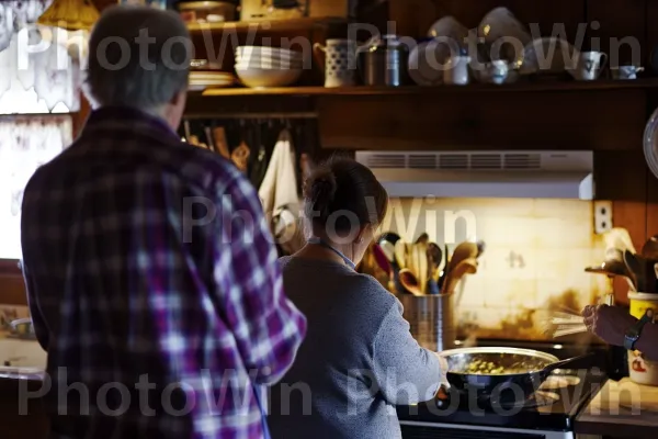 משפחה מעוררת זיכרונות עם מתכון סודי אהוב. טרטן, תנור גז, צרכן