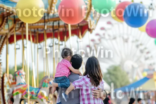 הורים וילדים מתחברים על פני חוויות משותפות באתר תיירות נודע. ירוק, בן אנוש, צהוב