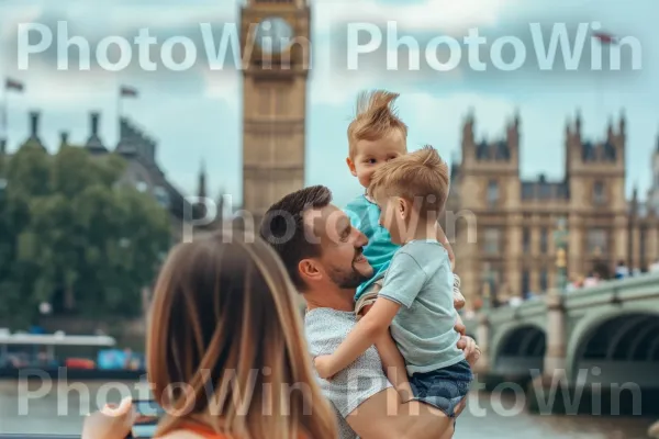 קשר משפחתי מקסים באטרקציה תיירותית ידועה. שְׁעוֹת הַיוֹם, שַׂמֵחַ, פְּנַאִי