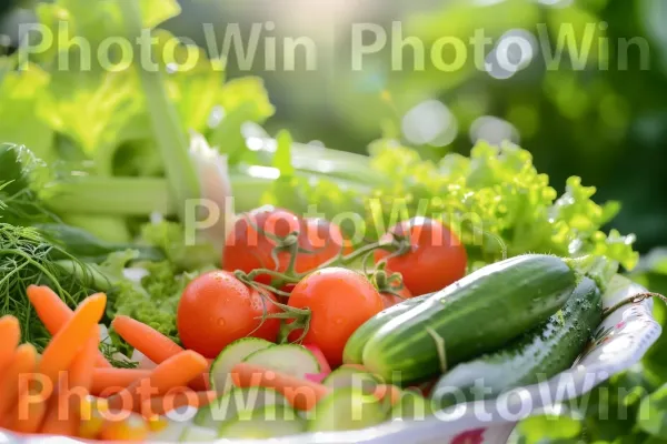 קערת סלט תוססת מפוצצת בירקות טריים וצבעוניים. עגבנייה שזיף, מתכון, עגבניות בוש