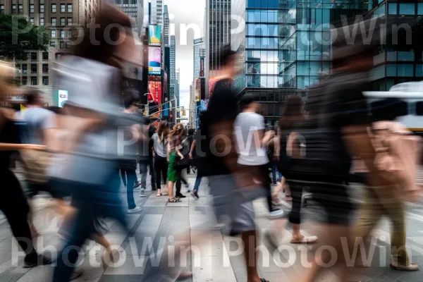 תמונת מצב לוכדת את הכוריאוגרפיה האורבנית של הולכי רגל ברחוב. בִּניָן, מִכְנָסַיִים קְצָרִים, רגל