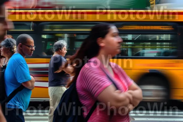 נוסעים מחכים בפינת רחוב סואנת לתחבורה ציבורית. אוֹטוֹבּוּס, כֵּיף, נוֹסֵעַ