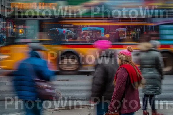 נוסעים מחכים בפינת רחוב סואנת לתחבורה ציבורית. תַשׁתִית, טיול, מזוודות ותיקים