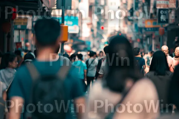 תמונת מצב של הדרמה האנושית הכובשת המתרחשת ברחובות העיר. עוֹמֵד, כתום, עִיר