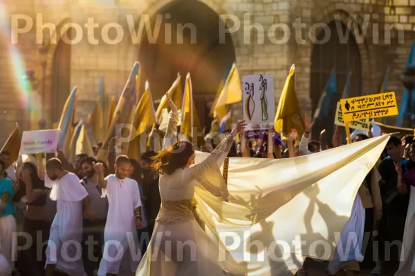 גבורה של אסתר בהצלת עמה ממזימה רעה, מהתנ\"ך. דֶגֶל, פּוּלחָן, אין